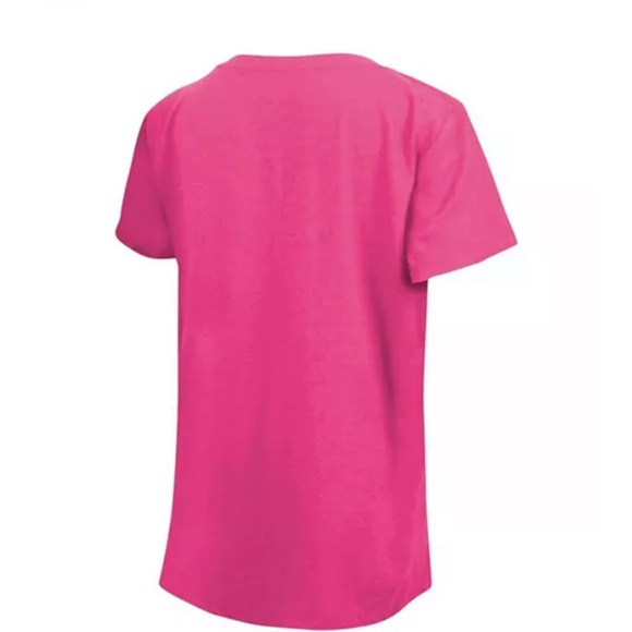 Big Girls Pink Arizona Diamondbacks Jersey Stars V-Neck T-shirt  New Era - Picture 4 of 6